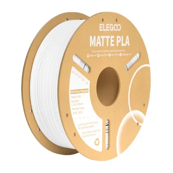 Пластик для 3D-принтера Elegoo PLA Matte 1.75 мм 1 кг, белый