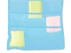Double-Sided Hanging Wardrobe Underwear Organizer, 22 Pockets, Blue