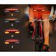 Wireless Bike Tail Light with Turn Signals and Remote Control