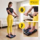 Diagnostiskie vannas istabas svari 4FIZJO EliteMeasure, līdz 200 kg, melni