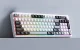 Spēļu tastatūra Onikuma MT902 2.4G RGB, melna un balta
