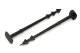 Колышки для крепления агротекстиля 19 см, черные