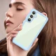 Outer Space Case for Samsung Galaxy S24 FE with Gel Frame, Blue