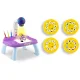 Ricokids 773700 zīmēšanas projektors bērniem, violets