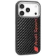 Audi iPhone 17 Pro vāciņš R8 Carbon Fiber MagSafe, melns