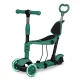 Детский трехколесный балансировочный самокат Ricokids Todi, зеленый