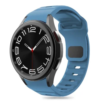 Ремешок Tech-Protect Silicone Line для Samsung Galaxy Watch 4 / 5 Pro 6 7 FE - синий