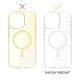 3mk EverClear MagCase Apple iPhone 15 Pro Max telefonam – Caurspīdīgs | Magphone Case Cover - Transparent