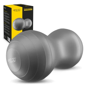 Гимнастический мяч 4Fizjo Peanut Air Ball, 45x90 см, серый