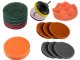 23-Piece Polishing and Cleaning Sponge and Brush Set for Drill