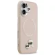Karl Lagerfeld Karl & Choupette Pins MagSafe vāciņš iPhone 17 - rozā