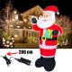 Inflatable Santa Claus with LED Lights 120cm