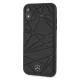Кожаный чехол Mercedes Twister для iPhone Xr - Черный