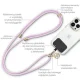 Универсальный ремешок для телефона Guess CBDY Cord, сиреневый