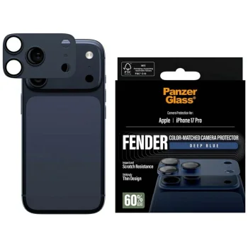 Защитное стекло для камеры PanzerGlass Fender iPhone 17 Pro синее