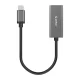 Сетевой адаптер Orico XC-R45-V1 USB-C — RJ45 Gigabit Ethernet 1 Гбит/с, черный