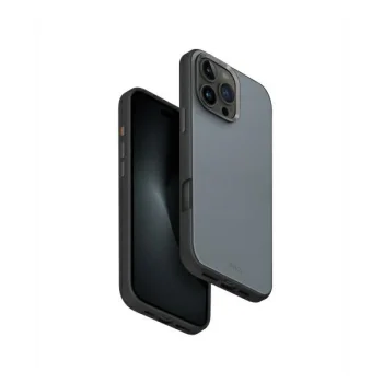 Uniq Lyden DS iPhone 16 Pro Max 6,9" Magclick lādēšanas futrālis zili-melns/mazgāts zili-melns | 6.9"...
