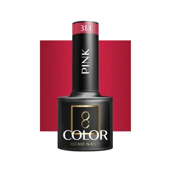OCHO NAILS hibrīda nagu laka Pink 314, 5 g