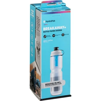 Ūdens pudele ar filtru HydraPak Breakaway+ 880ml, Transparent
