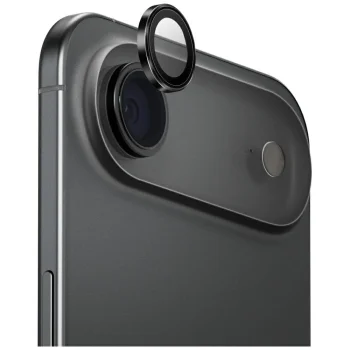 Защитное стекло для камеры Uniq Optix Aluminum для iPhone 17 Air, черное