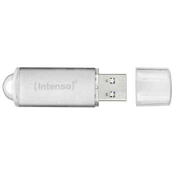 USB-флешка Intenso Jet Line 32 ГБ USB 3.2 Gen 1x1 USB-A, серебристая