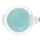 Glow Moonlight 8013/6\" LED palielināmā lampa galdam, balta
