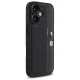 BMW iPhone 16 Case M Perforated Tricolor Detail Line - Black