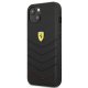 Ferrari iPhone 13 mini vāciņš Off Track Quilted, melns