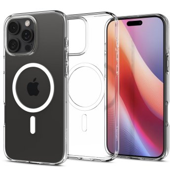 Spigen iPhone 16 Pro Max Case Liquid Crystal MagSafe, Transparent