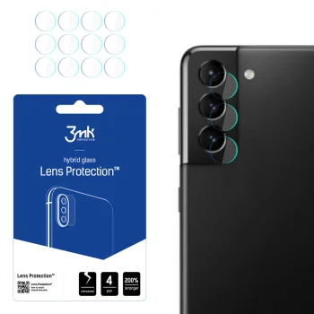 Гибридное защитное стекло для камеры 3mk Lens Protection Samsung Galaxy S21 5G