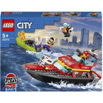 Конструктор Lego City 60373 Fire Rescue Boat пожарная лодка