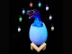 Dinozaura nakts lampiņa olā RGB LED, Tyrannosaurus