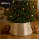 Чехол для подставки под елку Ruhhy 60x22см, бело-серебристый