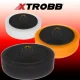 Xtrobb 00017214 Polishing Sponges, 145 mm, 3 pcs + Adapter