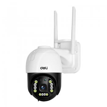 Deli Office ES103 outdoor rotating camera with motion sensor, 1080p