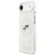 Karl Lagerfeld IML Glitter Karl&Choupette MagSafe vāciņš iPhone Air Pelēks