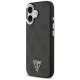 Guess iPhone 17 Case 4G PU Leather MagSafe, Black