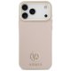 Guess Grained Strass Logo MagSafe vāciņš iPhone 17 Pro Max - rozā | Phone Case Cover Pink