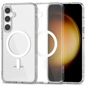 Tech-Protect FlexAir Hybrid MagSafe apvalks Samsung Galaxy S24 FE - caurspīdīgs | Case for Transparent