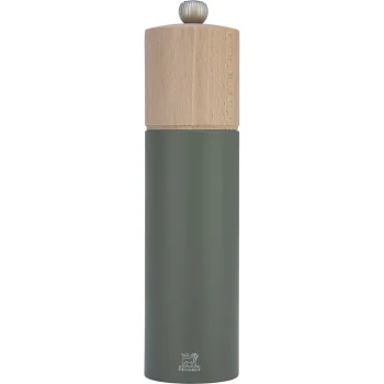 Peugeot BOREAL Wooden Pepper Mill 21 cm, Fern Green