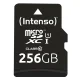 Intenso microSDXC atmiņas karte 256 GB UHS-I C10 Premium ar adapteri