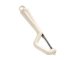 Vegetable and Fruit Peeler with Double Stainless Steel Blade, Beige