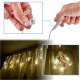 LED Curtain Lights with Christmas Figures 3m 125 LED, Warm White