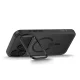 Tech-Protect MagStand MagSafe CC vāciņš iPhone 18 Pro / 17 Pro ar statīvu, Matte Black