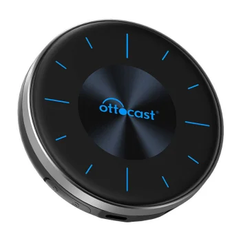 Ottocast PCS46 OttoAiBox P3 bezvadu CarPlay / Android Auto adapteris, HDMI, 4G SIM (melns)