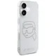 Прозрачный чехол Karl Lagerfeld IML Rhinestones Karl Head для iPhone 16