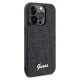 Чехол Guess для iPhone 14 Pro Max Disco Metal Script, черный