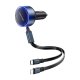 Car Charger Vention FFOB0 60W USB-C Lightning