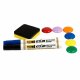 Magnetic Whiteboard 60 x 40 cm with Accessories