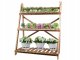 Wooden 3-Tier Flower and Home Decor Shelf Stand Rack